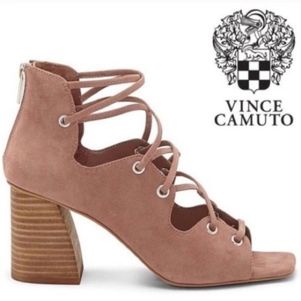 Vince Camuto Nahara Lace-Up Heels Size 9.5